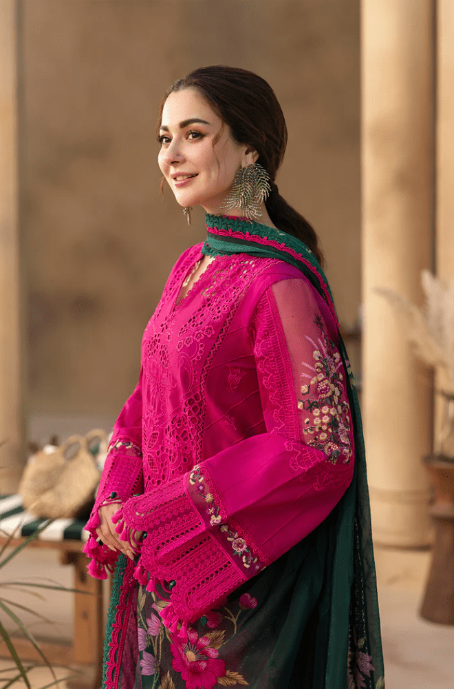 Jacquard – Embroidered Lawn Suit