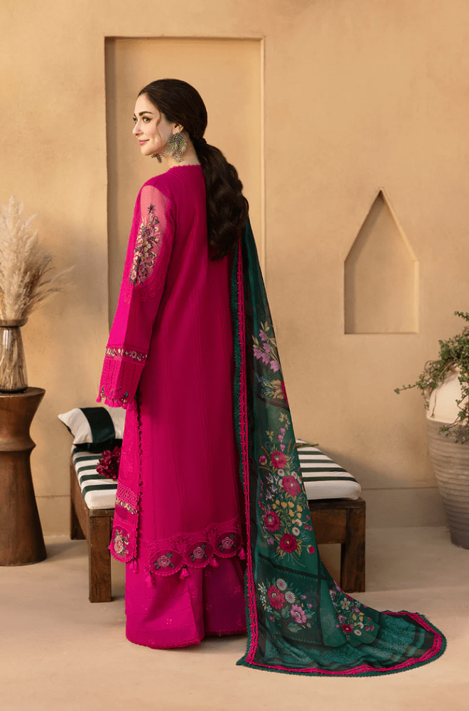 Jacquard – Embroidered Lawn Suit