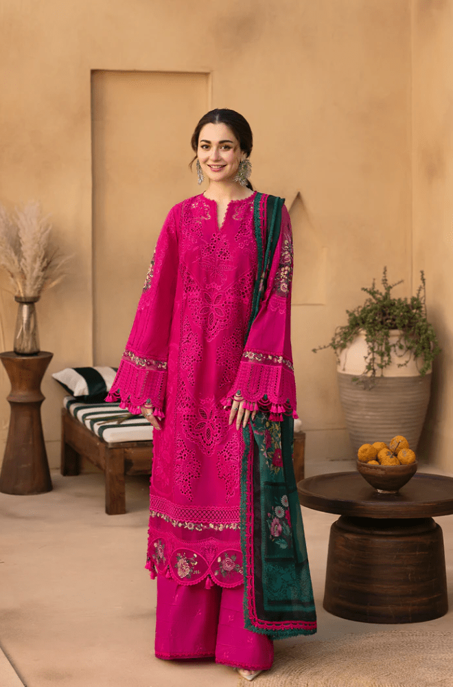Jacquard – Embroidered Lawn Suit