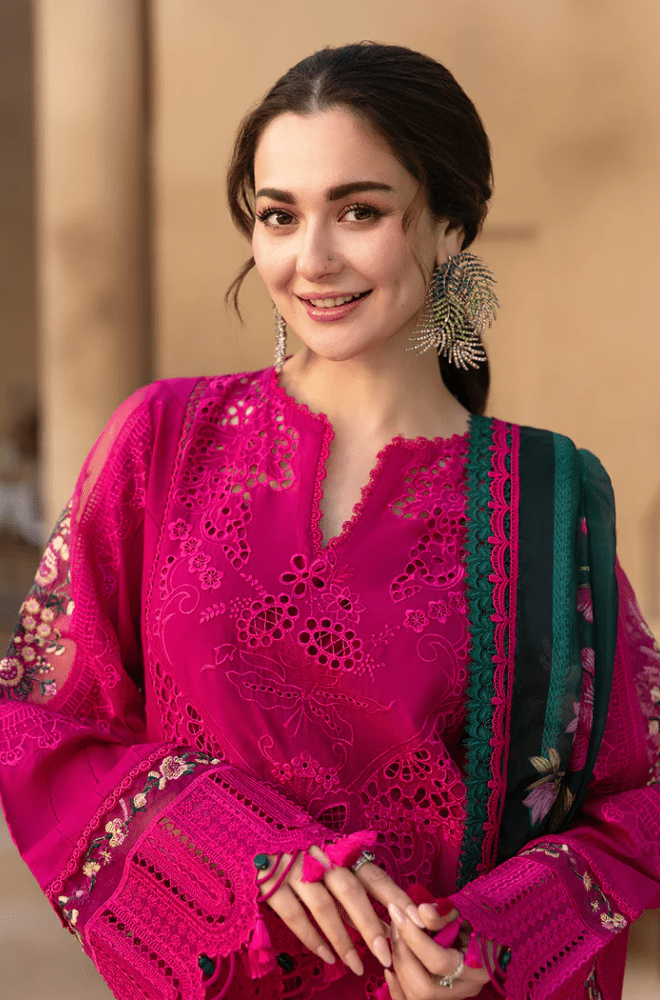 Jacquard – Embroidered Lawn Suit