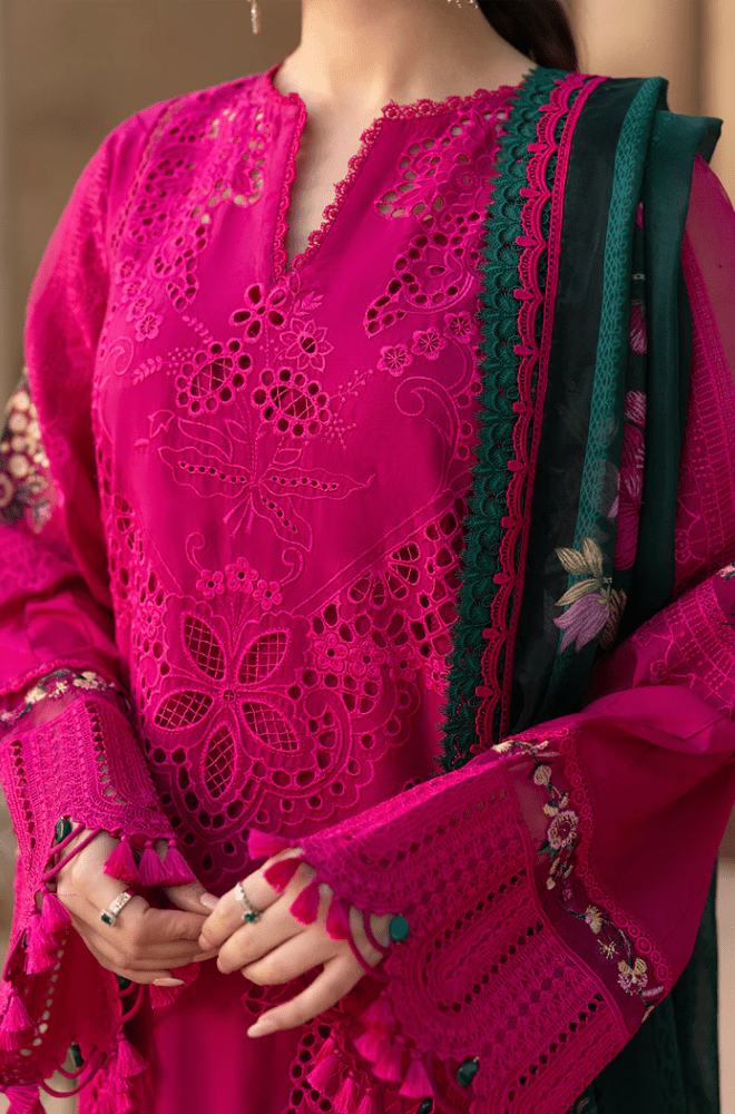 Jacquard – Embroidered Lawn Suit