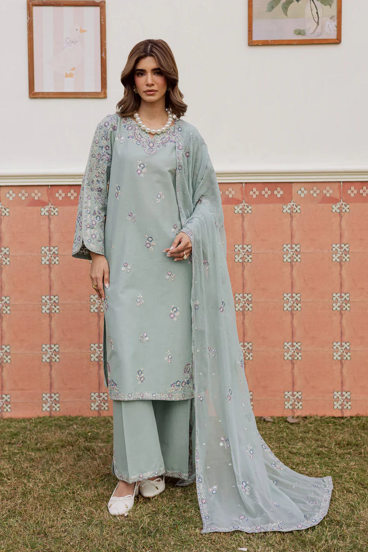 Basil – Embroidered Lawn 3 Piece Suit