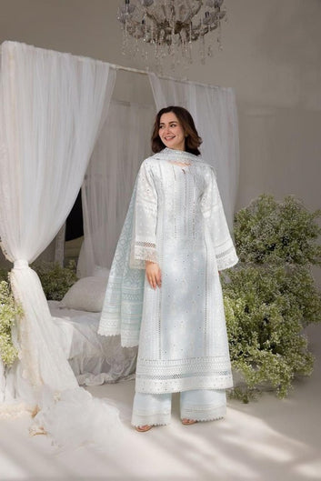 Chiffon – Embroidered Lawn Suit