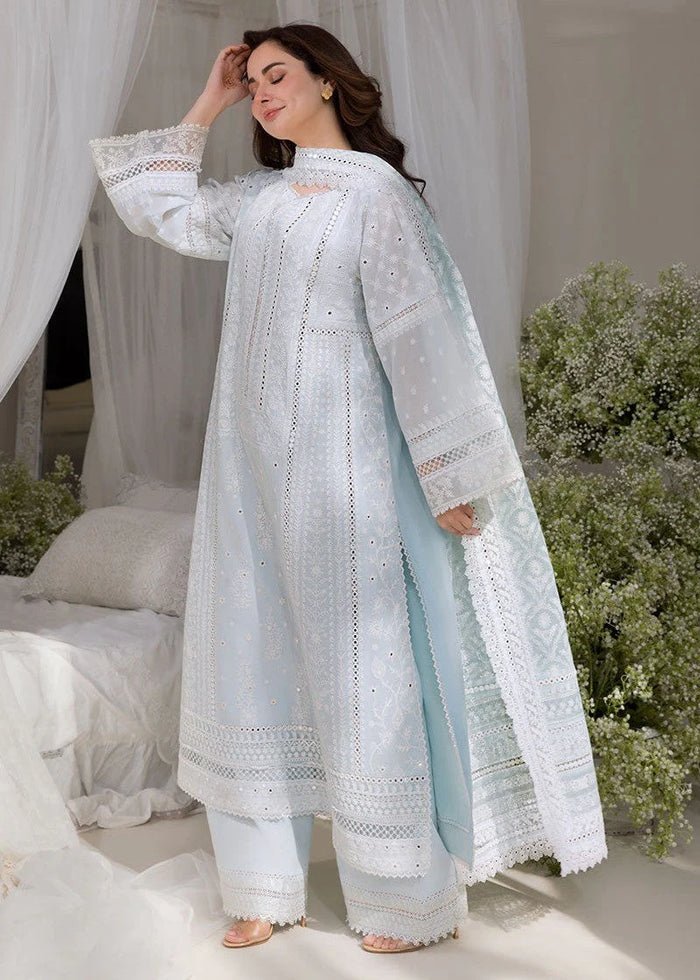Chiffon – Embroidered Lawn Suit
