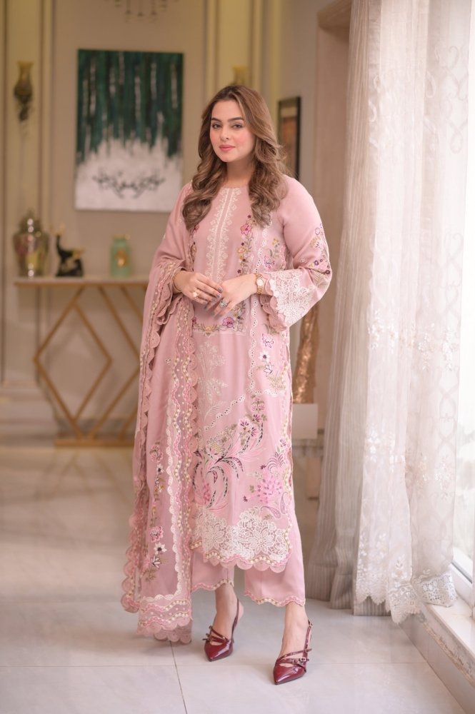 Viscose – Embroidered Lawn Suit