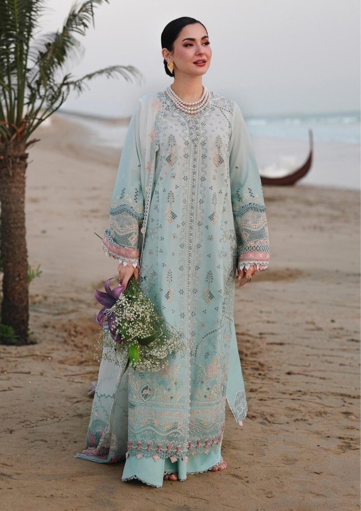 Elara – Embroidered Lawn Suit