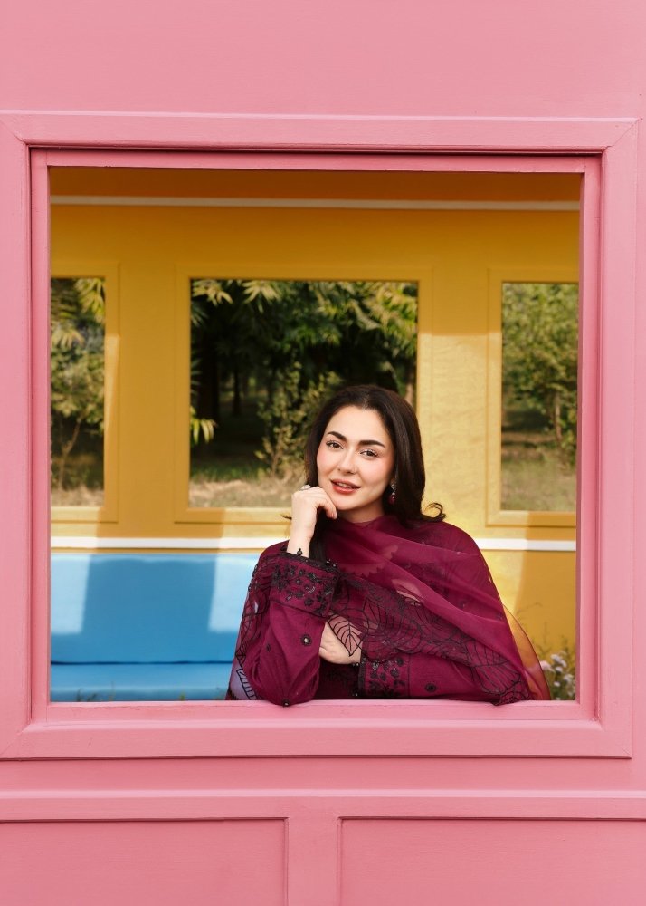 Khadi Net – Embroidered Lawn Suit