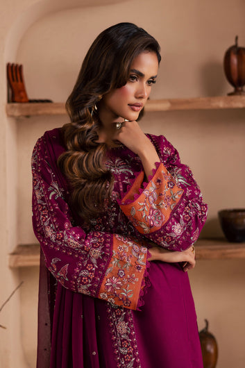Zeva – Embroidered Lawn 3 Piece Suit